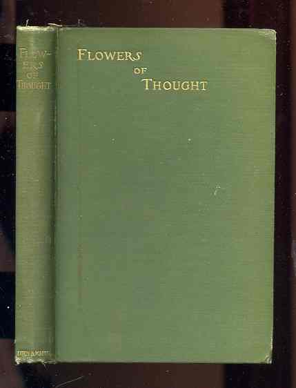 Image for FLOWERS OF THOUGHT.