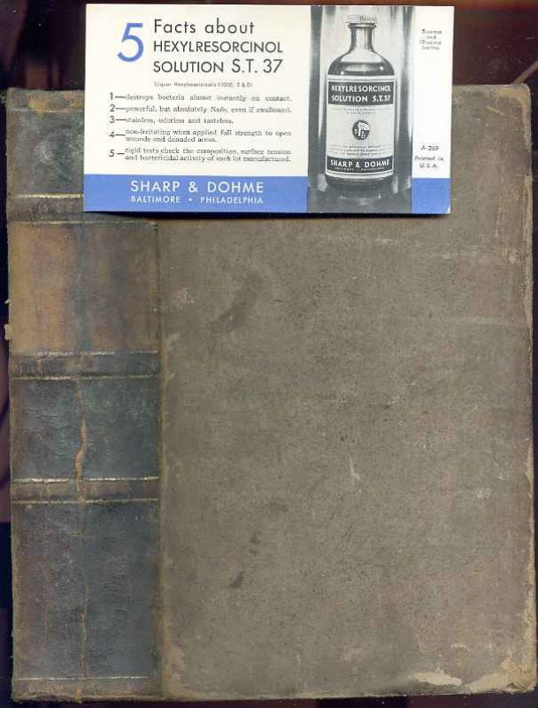 Image for DENTAL MEDICINE (advertising blotter laid in)