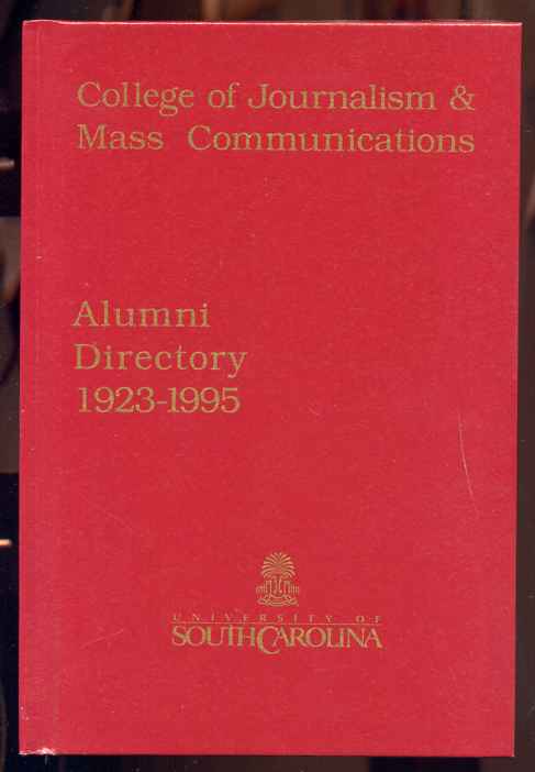 Image for ALUMNI DIRECTORY 1923-1995 college of journalism and mass communications