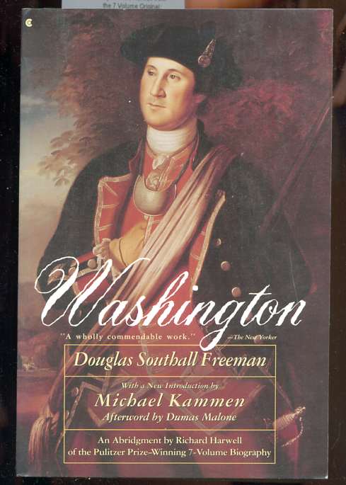Image for WASHINGTON (ISBN: 0020432143) Abridged by Richard Harwell from the 7 Volume Original
