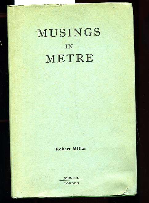 Image for MUSINGS IN METRE