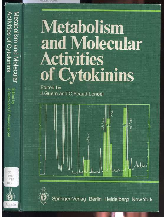 Image for METABOLISM AND MOLECULAR ACTIVITIES OF CYTOKININS