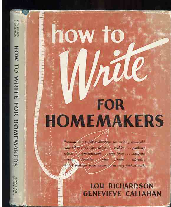 Image for HOW TO WRITE FOR HOMEMAKERS