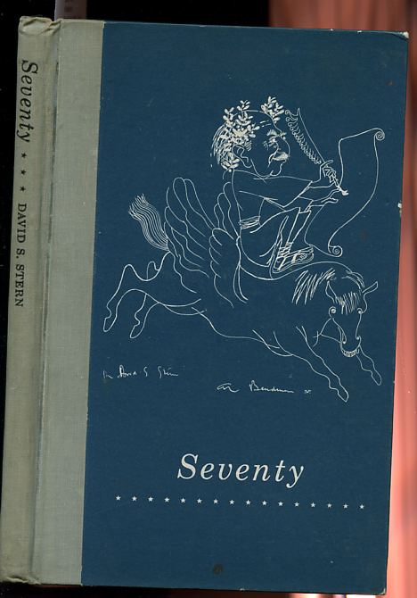 Image for SEVENTY, VERSES 1924-1959 Ltd. Signed Edition 91/200