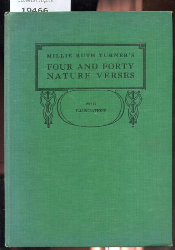 Image for FOUR AND FORTY NATURE VERSES