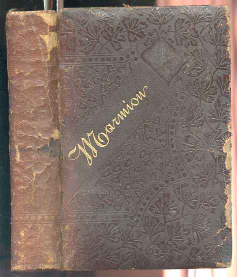 Image for MARMION, A POEM IN SIX CANTOS With Notes and Appendix (A Poem in Six Canto's)