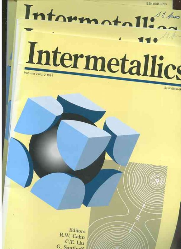 Image for INTERMETALLICS Volume 2, Numbers One, Three , Two, and Four