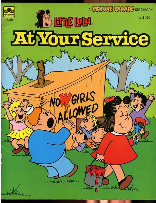 Image for LITTLE LULU AT YOUR SERVICE