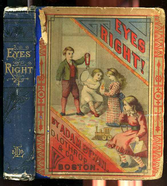 Image for EYES RIGHT. A BACHELOR'S TALKS WITH HIS BOYS.