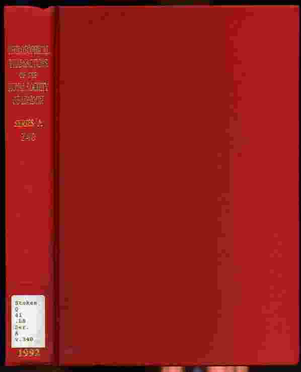 Image for PHILOSOPHICAL TRANSACTIONS OF THE ROYAL SOCIETY OF LONDON Physical Sciences and Engineering Series "A" Volume 332, 1990