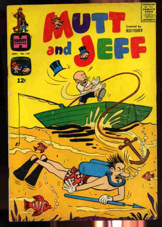 Image for MUTT & JEFF VOLUME 1 NUMBER 147 SEPTEMBER 1965 COMIC (Comics)