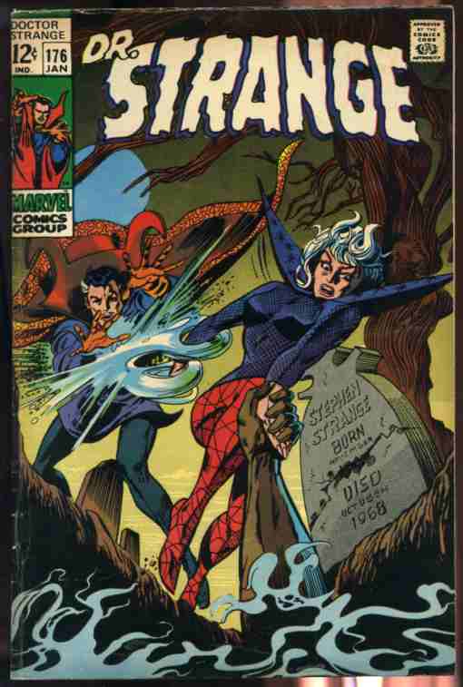 Image for DOCTOR STRANGE JAN 1969 NO. 176 COMIC ("O Grave Where is Thy Victory?") 12c