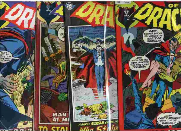 Image for TOMB OF DRACULA APRIL 1972 ON NOS 2, 3 , 4, 5 4 Comic Books