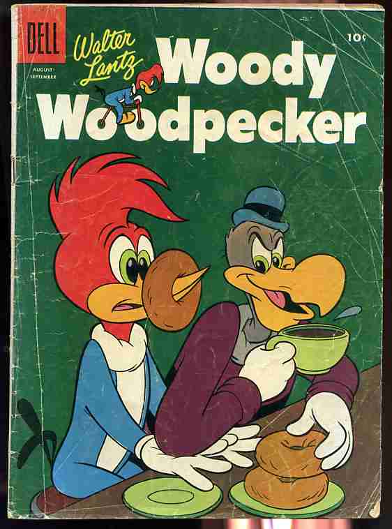 Image for WOODY WOODPECKER AUGUST SEPTEMBER 1955 NUMBER 32 Comics, Comic