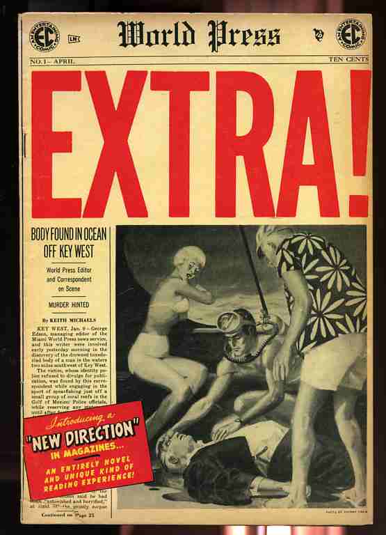 Image for Extra (world Press) Volume 1 Number One April 1955 Comics, Comic (Not Code Approved)