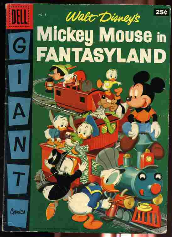 Image for MICKEY MOUSE IN FANTASYLAND NUMBER 1 1957 Comics, Comic