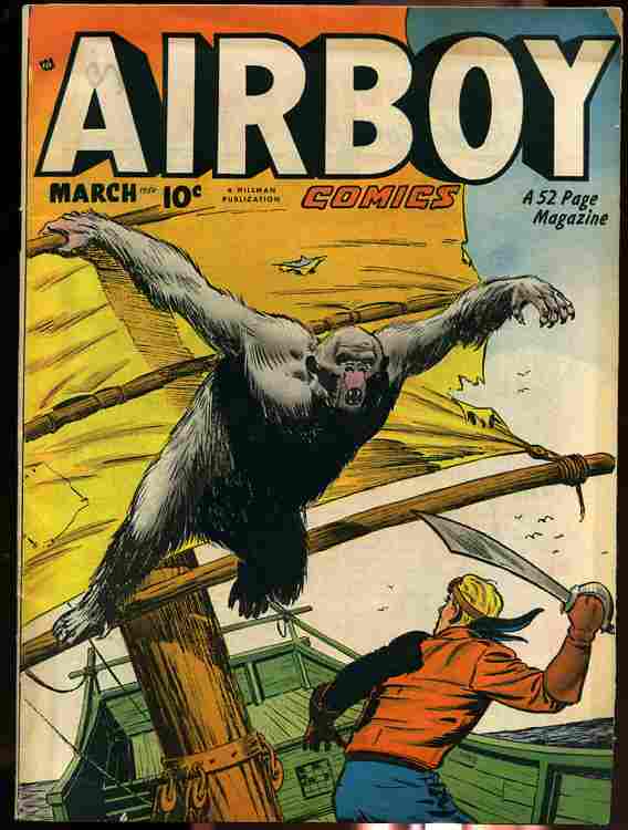 Image for AIR BOY, MARCH 1950 VOLUME 7 NUMBER TWO Comics, Comic