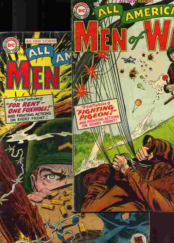 Image for ALL -- AMERICAN MEN OF WAR SEPTEMBER NUMBER 25 1955 AND NOVEMBER NUMBER 27 Comics, Comic