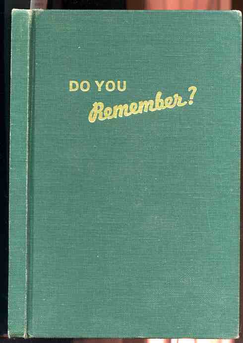 Image for DO YOU REMEMBER?