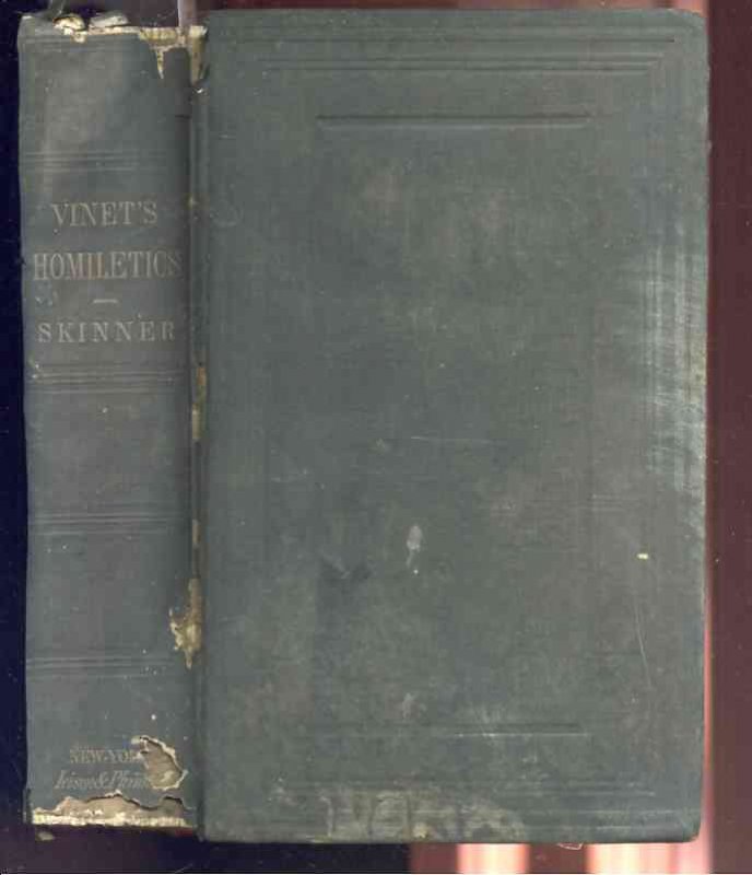Image for HOMILETICS Or the Theory of Preaching Translated and Edited
