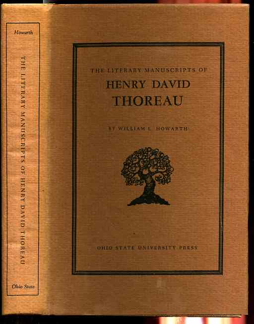 Image for THE LITERARY MANUSCRIPTS OF HENRY DAVID THOREAU