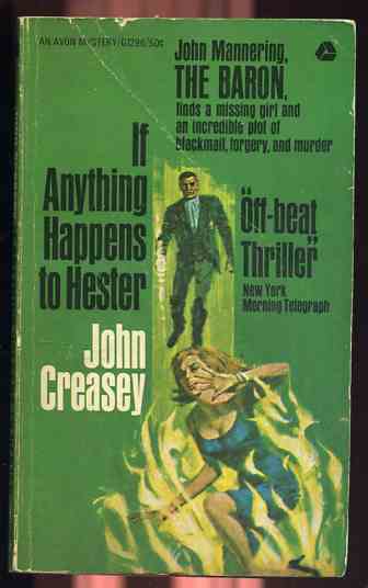 Image for IF ANYTHING HAPPENS TO HESTER (THE BARON)