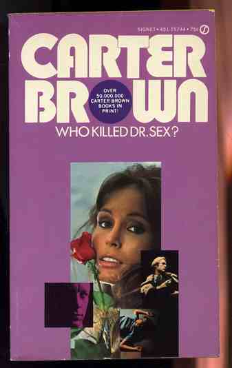 Image for WHO KILLED DR. SEX? Signet Number 451 -- T5744 -- $0.75