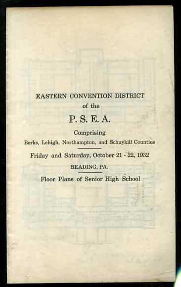 Image for FLOOR PLANS FOR READING PENNSYLVANIA SENIOR HIGH SCHOOL 1932