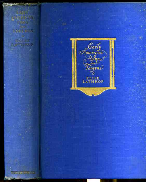 Image for EARLY AMERICAN INNS AND TAVERNS New edition