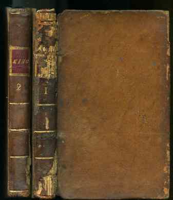 Image for THE POETICAL WORKS OF WILLIAM KING WITH THE LIFE OF THE AUTHOR Complete in Two Volumes
