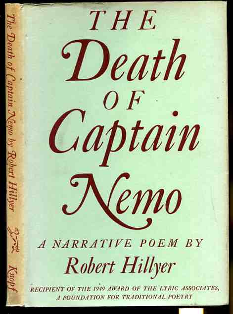THE DEATH OF CAPTAIN NEMO : A NARRATIVE POEM (With Laid in Christmas Card from Author) Image for THE DEATH OF CAPTAIN NEMO : A NARRATIVE POEM (With Laid in Christmas Card from Author)