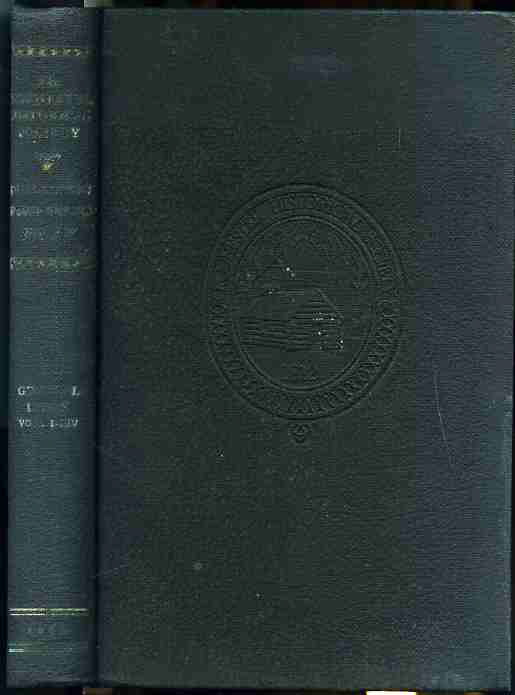 Image for THE ROCHESTER HISTORICAL SOCIETY PUBLICATION FUND SERIES GENERAL INDEX VOL. XV (Final Volume, XV, of the Series Only)