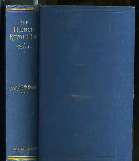 Image for THE FRENCH REVOLUTION (Volume Number One of Two Issued Only)