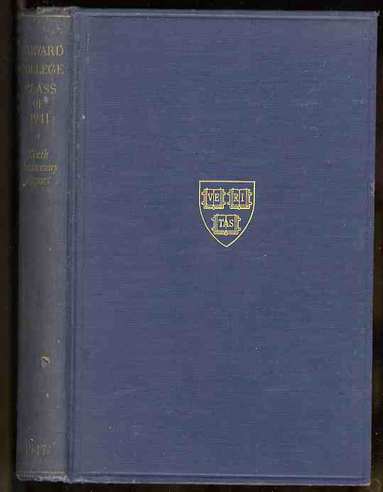 Image for HARVARD COLLEGE CLASS OF 1941 (Sexennial Report)