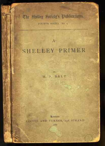 Image for A SHELLEY PRIMER. (Percy Bysshe Shelley)