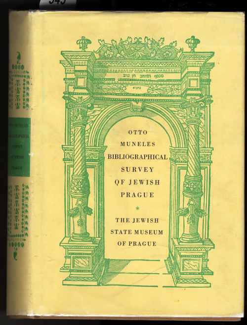 Image for Biographical survey of jewish Prague