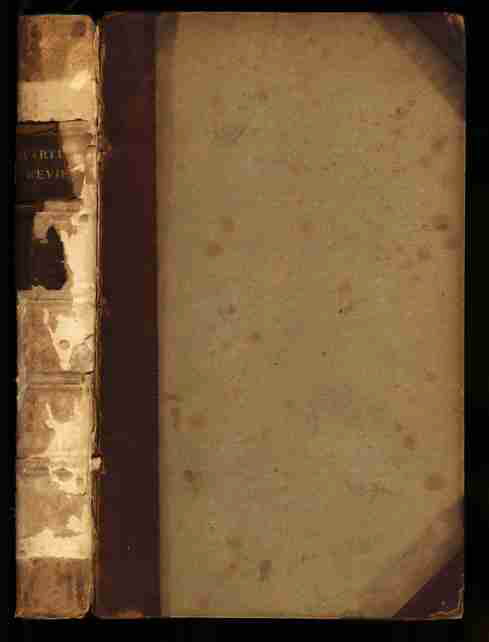 Image for THE QUARTERLY REVIEW Volume XXII, published in June and October 1825