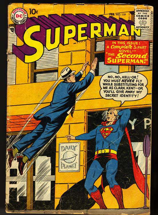 Image for SUPERMAN FEB 1959 NO 119 (Complete 3-Part Novel-- "The Second Superman")