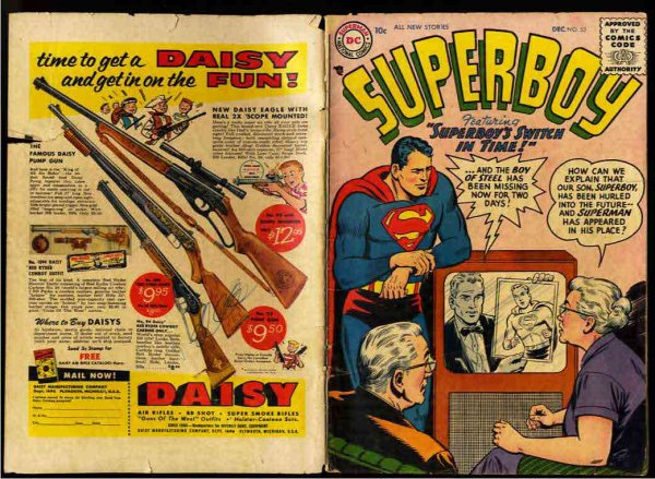 Image for SUPERBOY DEC NO 53 1956 (Superman's New Power! )