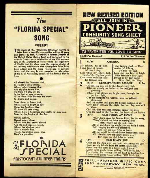 Image for PIONEER COMMMUNITY SONG SHEET 75 Favorites You Love to Sing