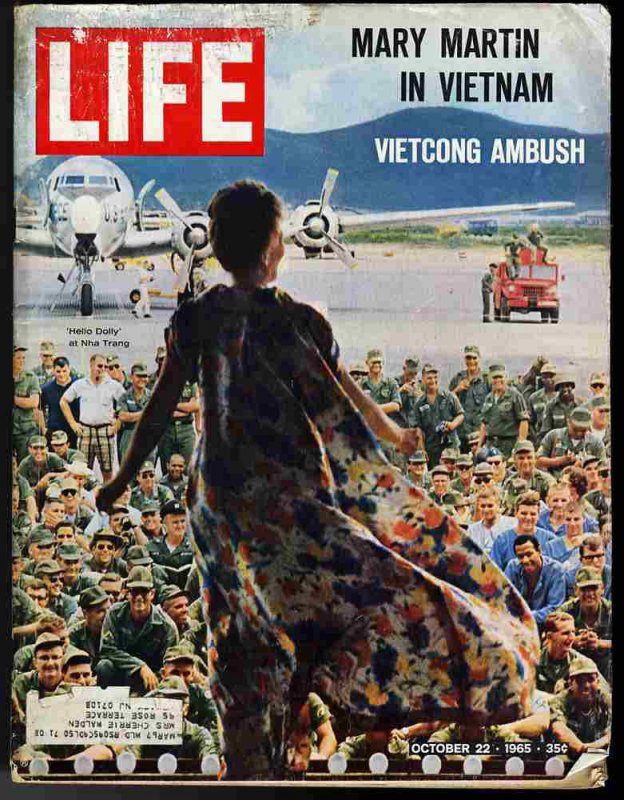 Image for LIFE MAGAZINE October 22,1965 Mary martin in Vietnam, vietcong ambush