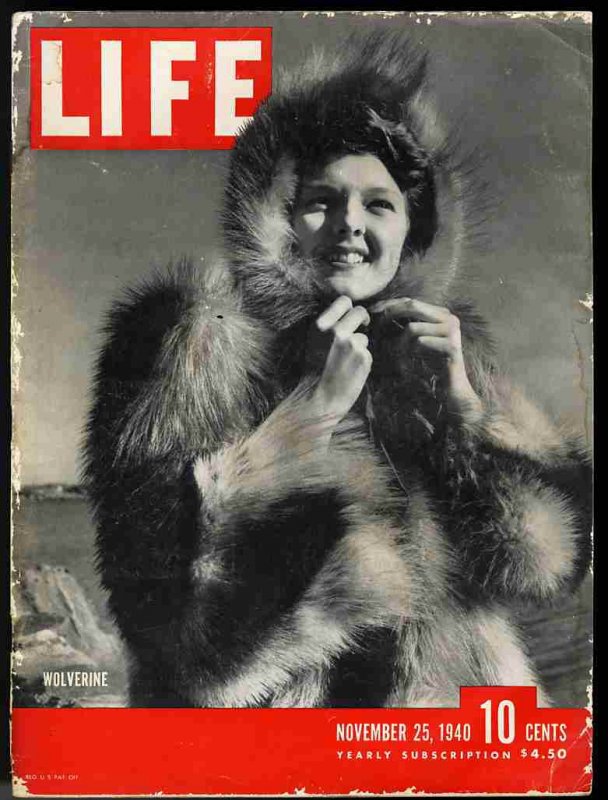 Image for LIFE MAGAZINE NOVEMBER 25 1940 Wolverine