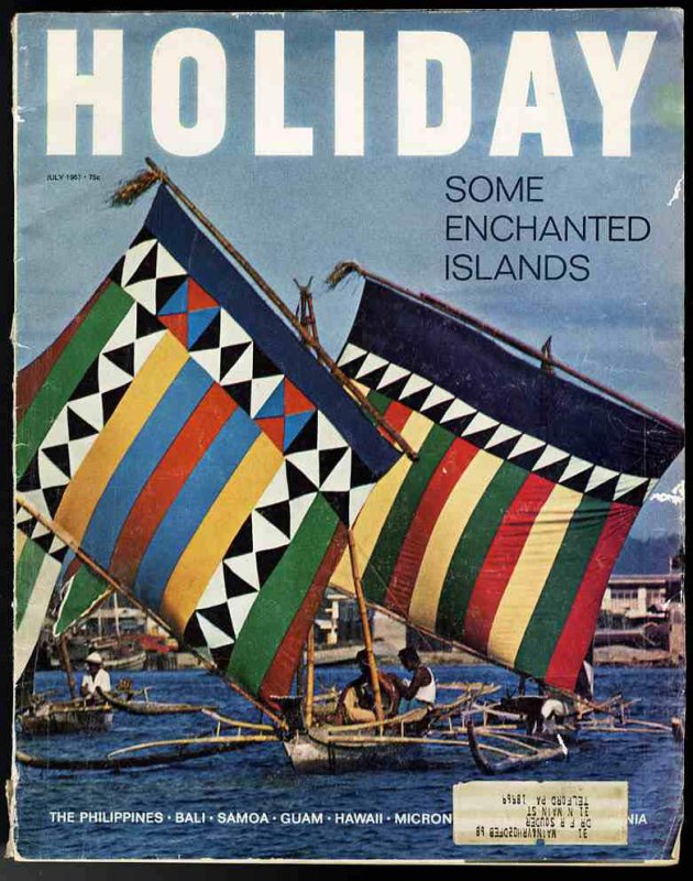 Image for HOLIDAY MAGAZINE July, 1967, some enchanted islands