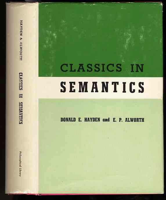 Image for CLASSICS IN SEMANTICS