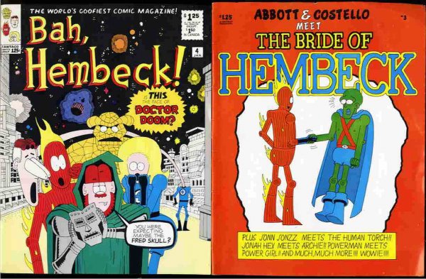 Image for BAH, HEMBECK! : ABBOTT AND COSTELLO MEET THE BRIDE OF HEMBECK Dec #3 1980, Jan #4 1981