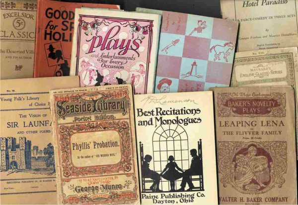 Image for LOT OF PLAYS MAINLY FOR YOUNGSTERS 10 PIECES 1885-1957