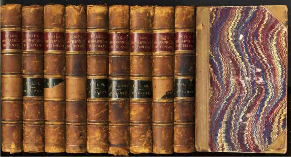 Image for A NEW GENERAL BIOGRAPHICAL DICTIONARY. (9 Volumes of 12 Published)