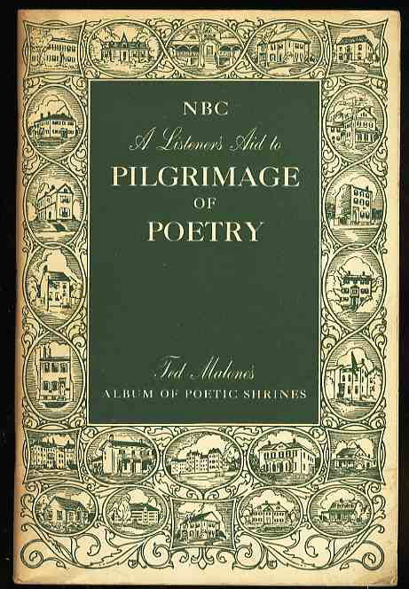 NBC, A LISTENER'S AID TO PILGRIMAGE OF POETRY: TED MALONE'S ALBUM OF POETIC SHRINES Image for NBC, A LISTENER'S AID TO PILGRIMAGE OF POETRY: TED MALONE'S ALBUM OF POETIC SHRINES