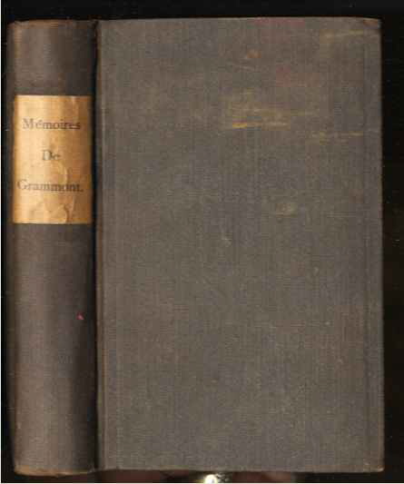 Image for MMOIRES DU CHEVALIER DE GRAMMONT, (TWO VOLUMES IN ONE)