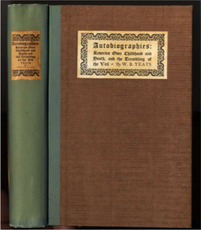 Autobiographies Reveries Over Childhood And Youth And The Trembling Of The Veil G